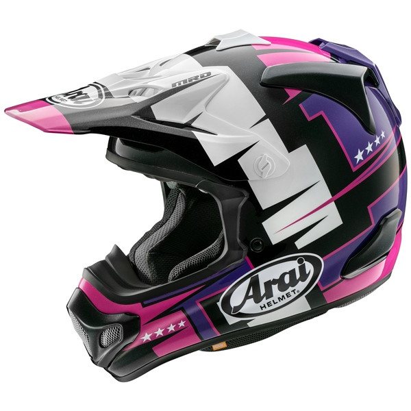 ARAI VX-Pro4 Off-Road Helmet Battle - Without Goggle - XL - 850975