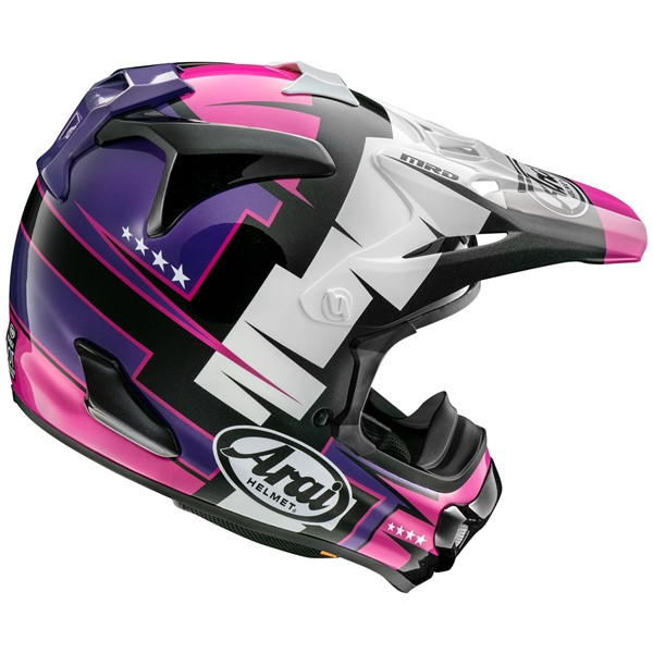 ARAI VX-Pro4 Off-Road Helmet Battle - Without Goggle - M - 850973
