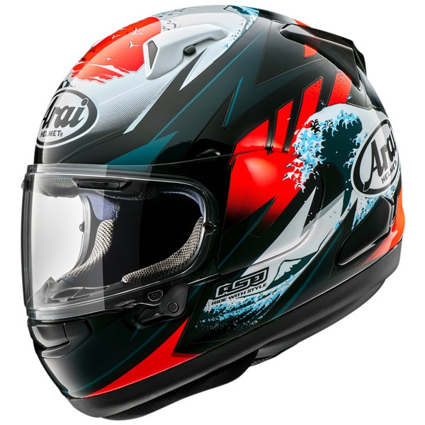 ARAI Quantum-X Full-Face Helmet Wave - Summer - S - 850642