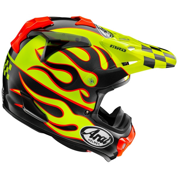 ARAI VX-Pro4 Off-Road Helmet Flame - Without Goggle - M - 850053