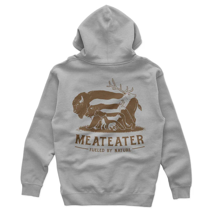MeatEater Hoof to Paw Hoody, Grey, Medium