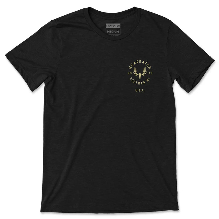 MeatEater Bozeman Seal 2.0 T-Shirt, Black, Medium