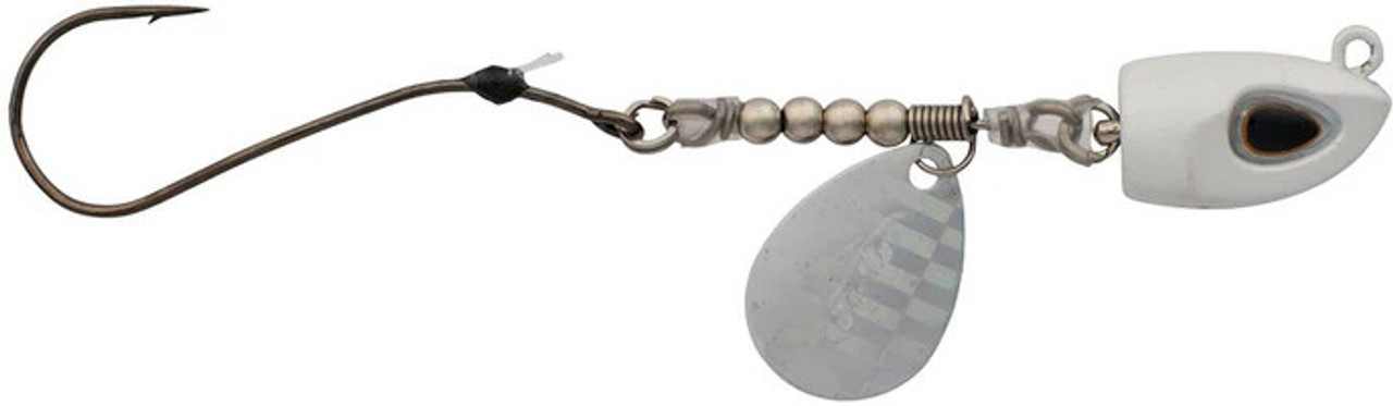 Berkley Bladed Rawler Jig, 1/2oz, Pearl White