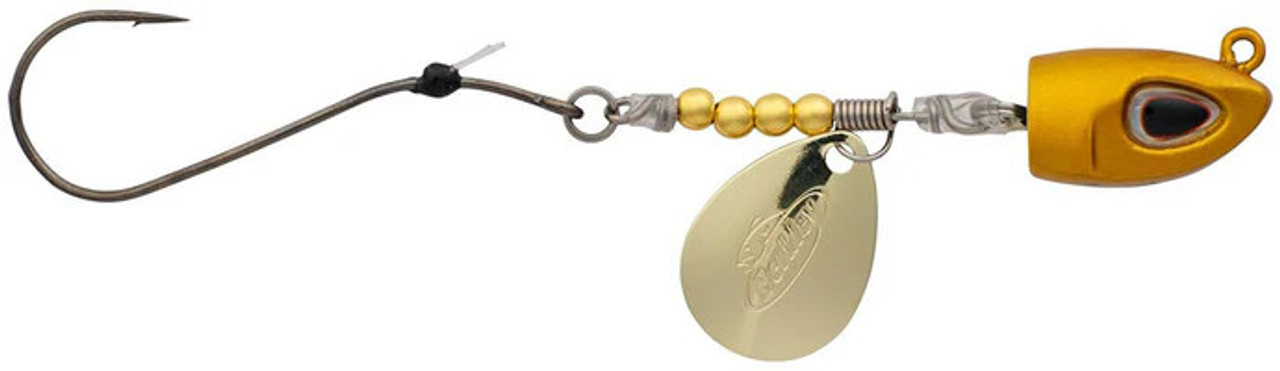 Berkley Bladed Rawler Jig, 3/4oz, Gold