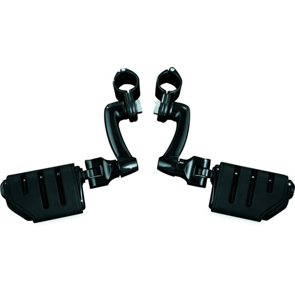 Kuryakyn Longhorn Trident Offset Pegs With Clamp - 838610