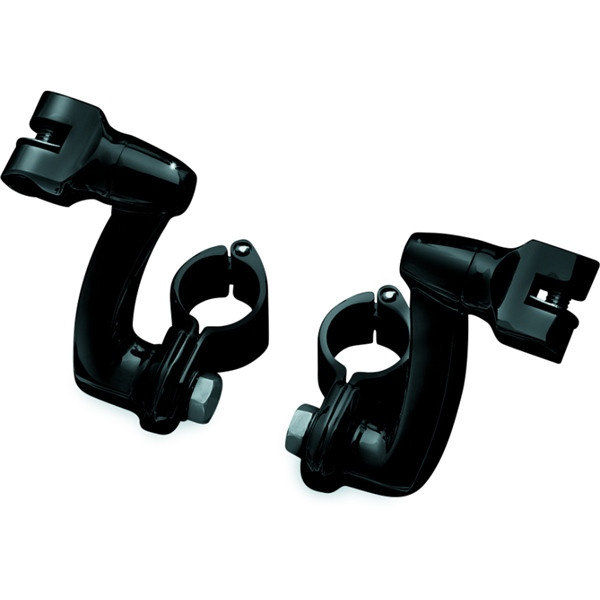 Kuryakyn Longhorn Offset Peg Mount with Clamp - 838607