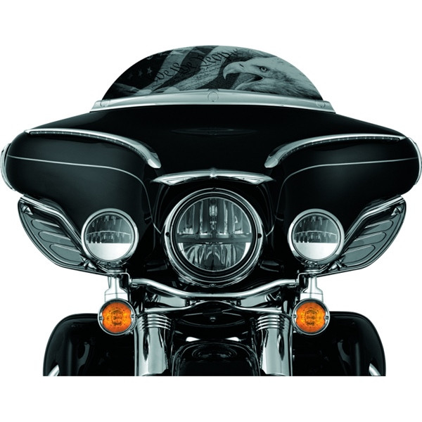 Kuryakyn Air Deflector Wind Deflector - HARLEY-DAVIDSON - 838313