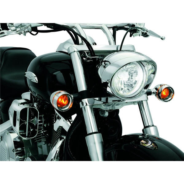Kuryakyn Bezel Turn Signal - Honda & Kawasaki - 838275