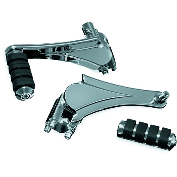 Kuryakyn Adjustable Passenger Peg with Iso Small Peg - 838108