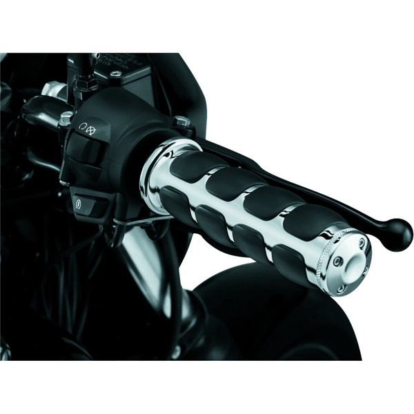 Kuryakyn Premium Iso Grip without Throttle Boss Dual Cable - 837613
