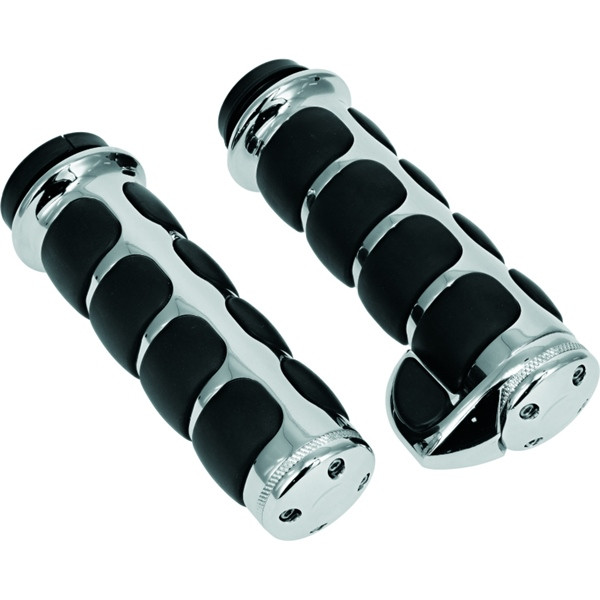 Kuryakyn Premium Iso Grip with Throttle Boss Dual Cable - 837611