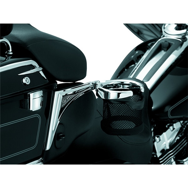 Kuryakyn Passenger Drink Holder with Basket - 837512