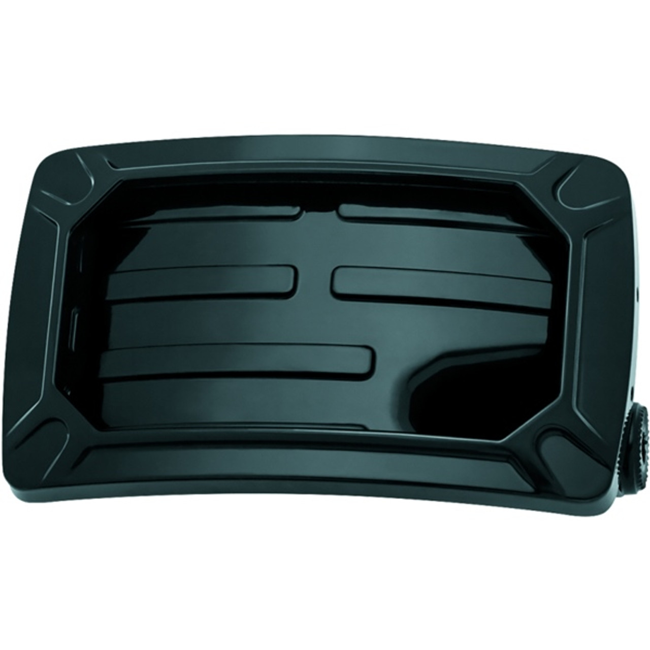 Kuryakyn Nova Curved Vertical Mount Side License Plate Holder - 837451