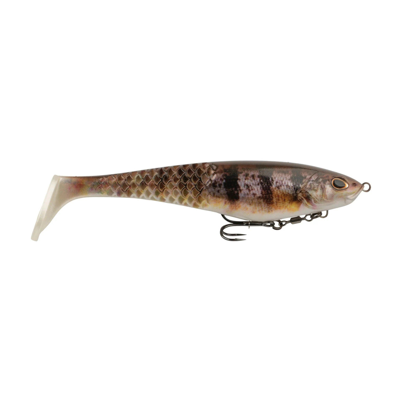 Berkley PowerBait CullShad, 6", HD Yellow Perch