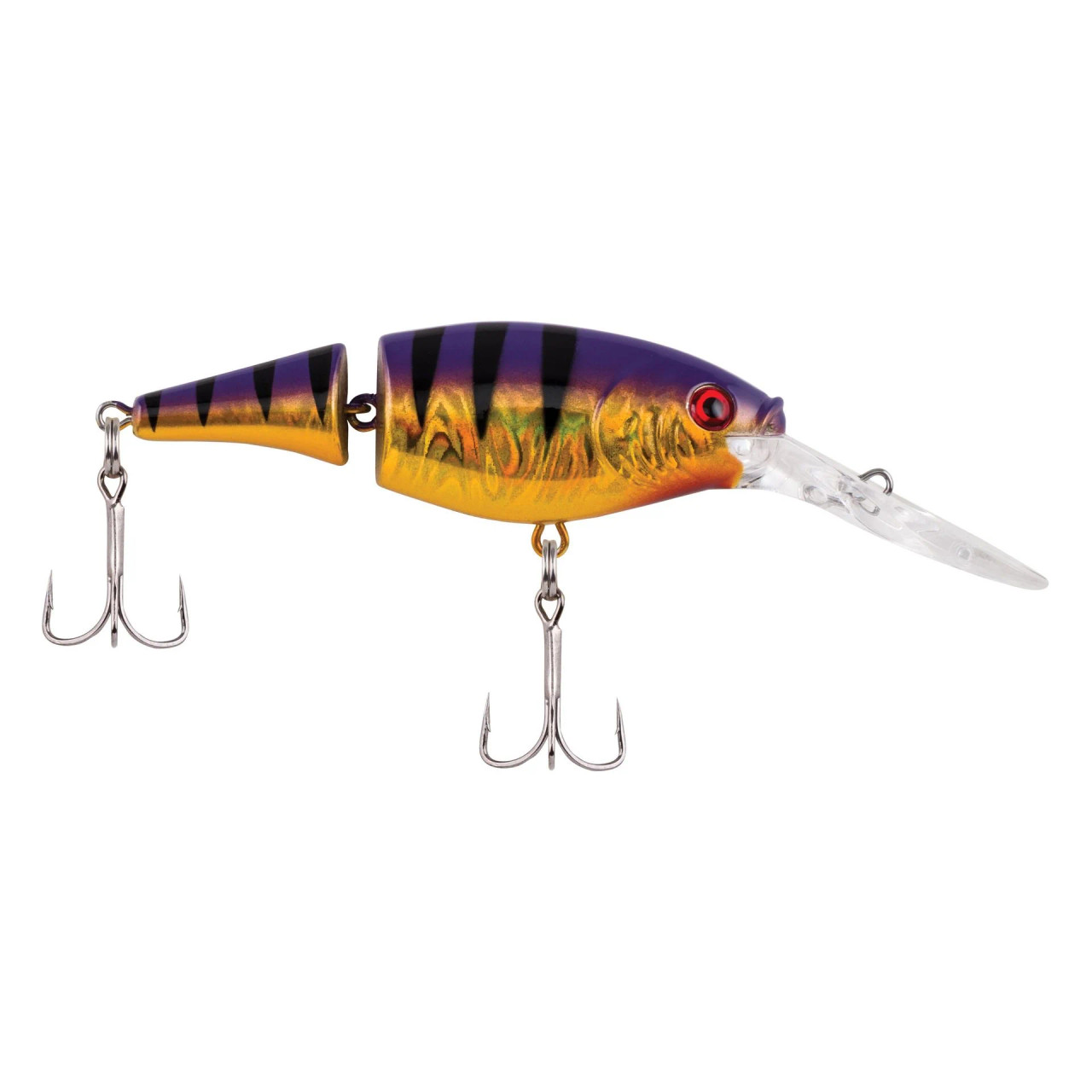 Berkley Jointed Fishing Lure, 2 3/4", Slick Purple Bengal