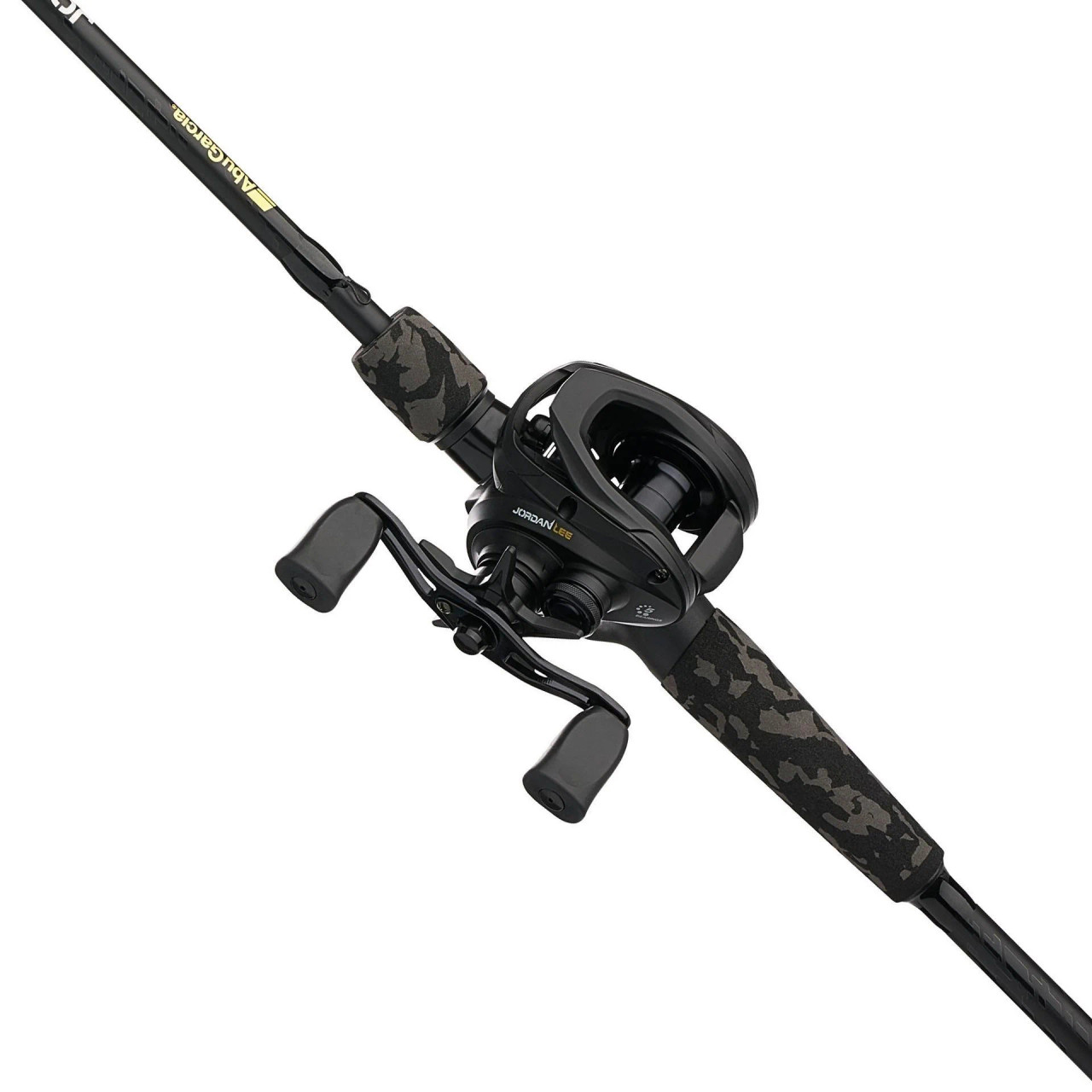 Abu Garcia Jordan Lee Baitcast Combo, 7', Medium Heavy, 1pc Rod, LH LP 4+1 Bearing Reel