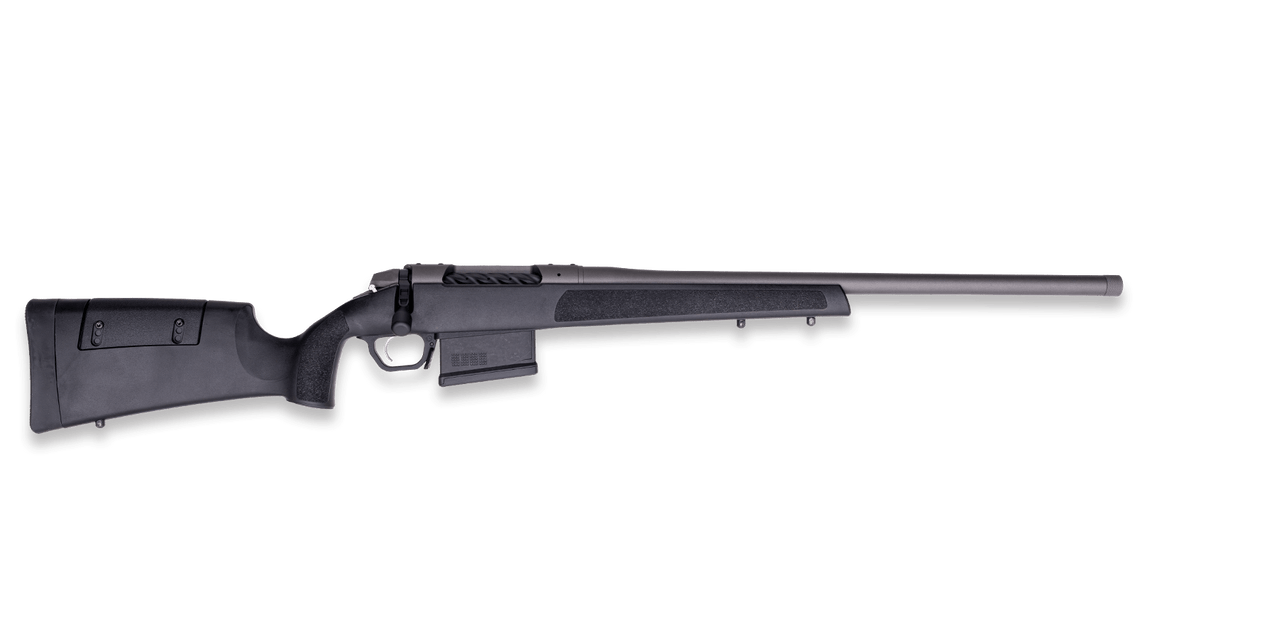Weatherby 307 Range SF 22 Creedmoor, 22" Threaded Barrel, Black Synthetic Stock