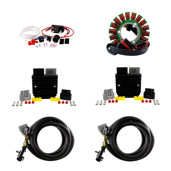 Kimpex HD SPLYT stator, Regulator and Dual Battery Isolator Kit Fits Polaris - 345598 - 345598