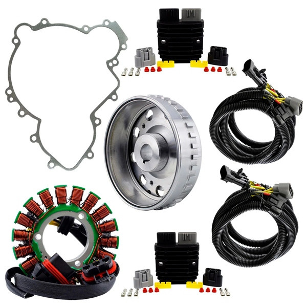 Kimpex HD SPLYT Stator, Regulator, HO Flywheel and Gasket Kit Fits Polaris - 345601 - 345601