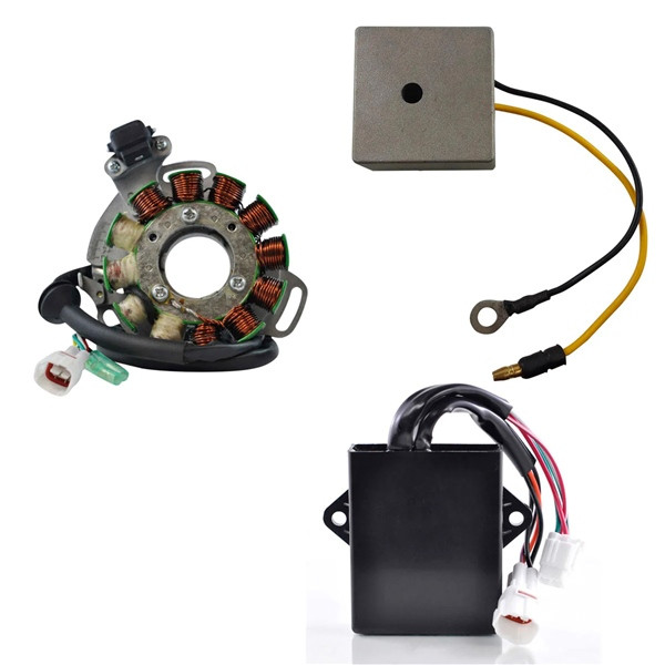 Kimpex HD Stator 200W, Voltage Regulator, CDI Box Kit YAMAHA - 345578 - 345578