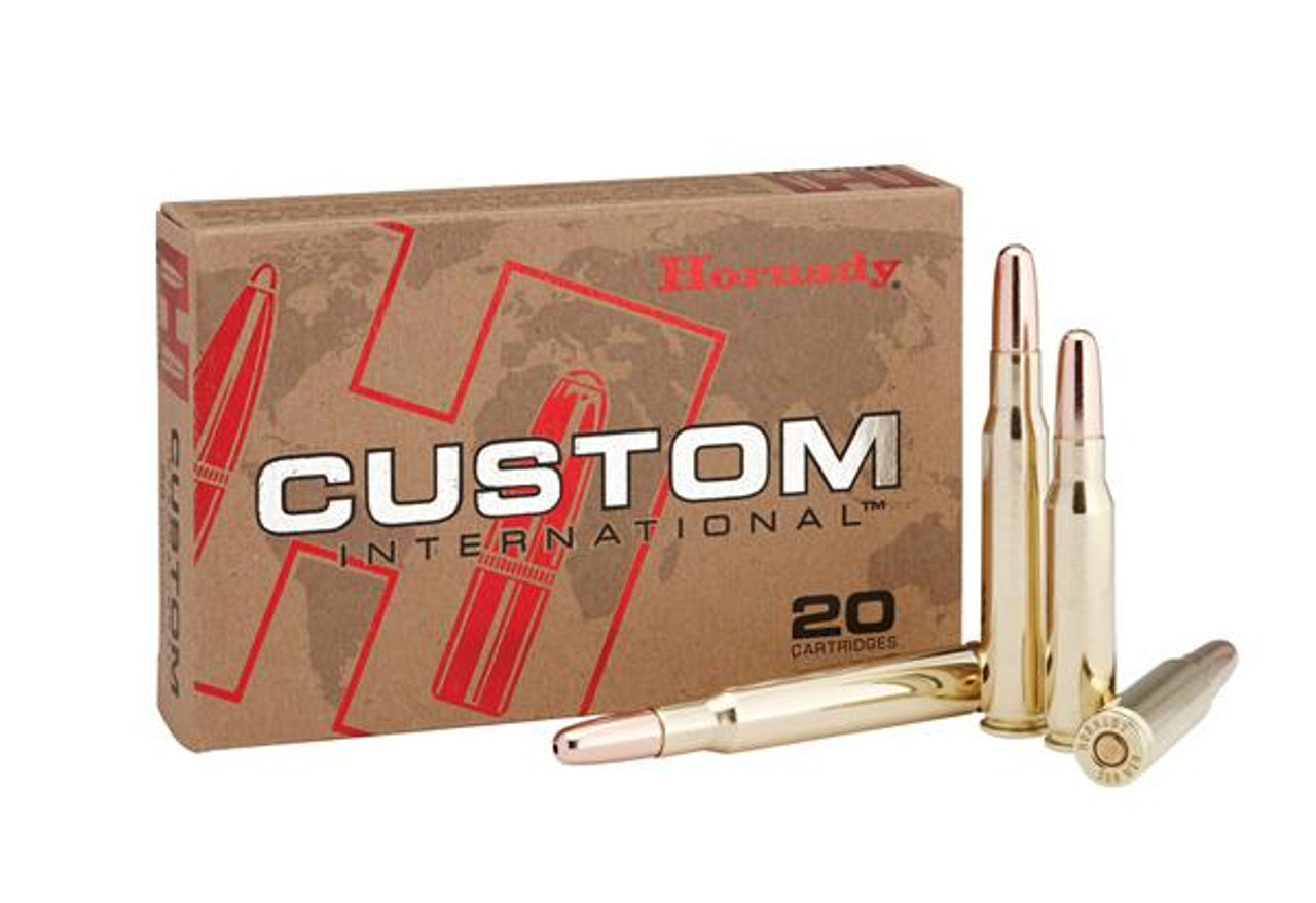 Hornady Custom International 30-06 Springfield SP, 220 Gr 20 Rds