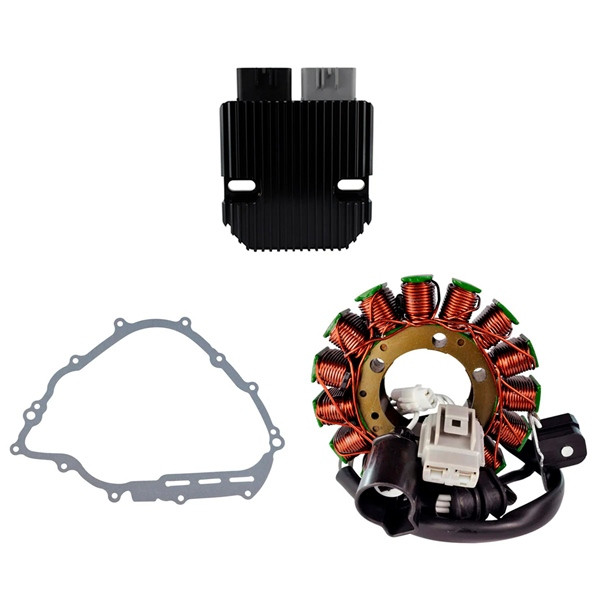 Kimpex HD Stator, Revolt Voltage Regulator and Crankcase Gasket Kit YAMAHA - 345574 - 345574