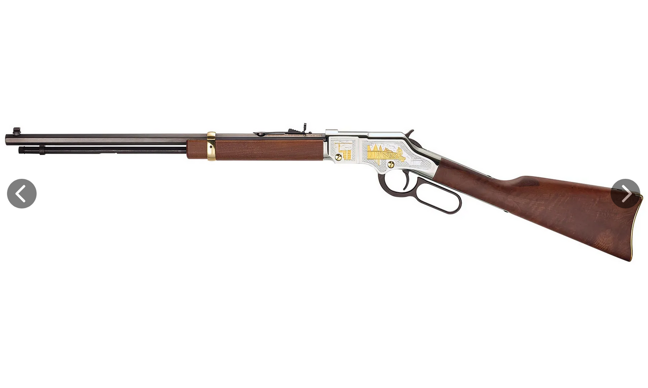 Henry American Constuction Industry Tribute Edition .22 LR, 20" Octagon Barrel, American Walnut Stock