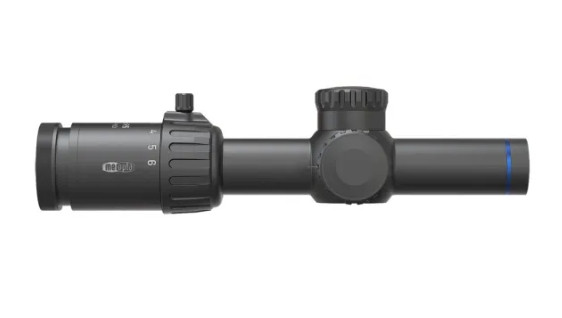 Meopta Meopro R6 1-6×24mm SFP RD Scope, Illuminated K-Dot 2 Reticle
