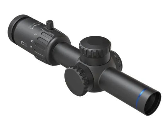 Meopta Meopro R6 1-6×24mm SFP RD Scope, Illuminated K-Dot 2 Reticle