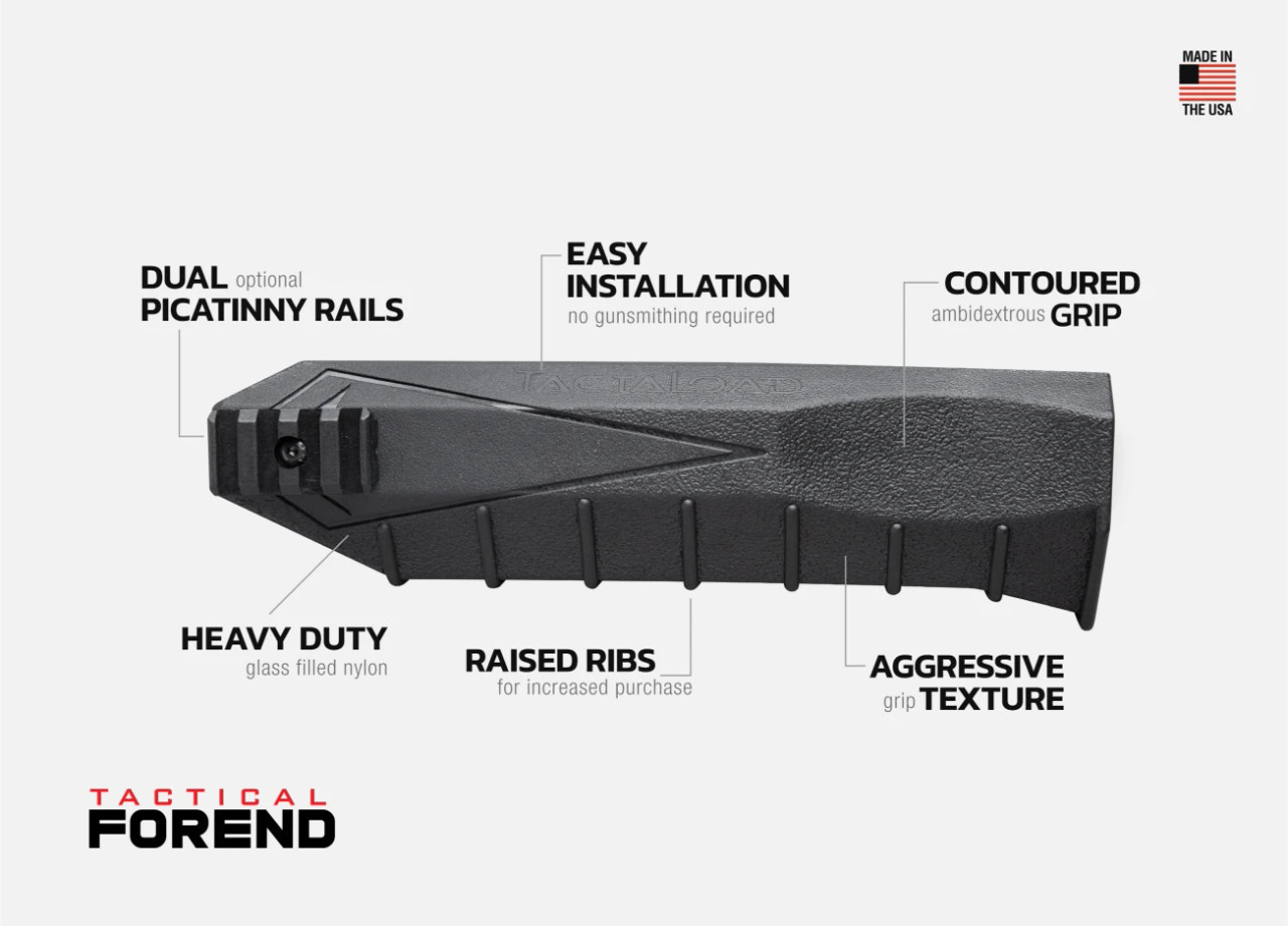 TactaLoad Flash-5 Tactical Forend and Gunstock 12ga Combo, Wetland Camo, Remington