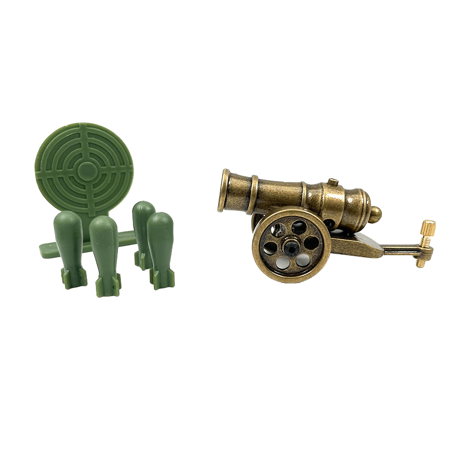 RW Minis Cannon with Plastic Shell & Targets