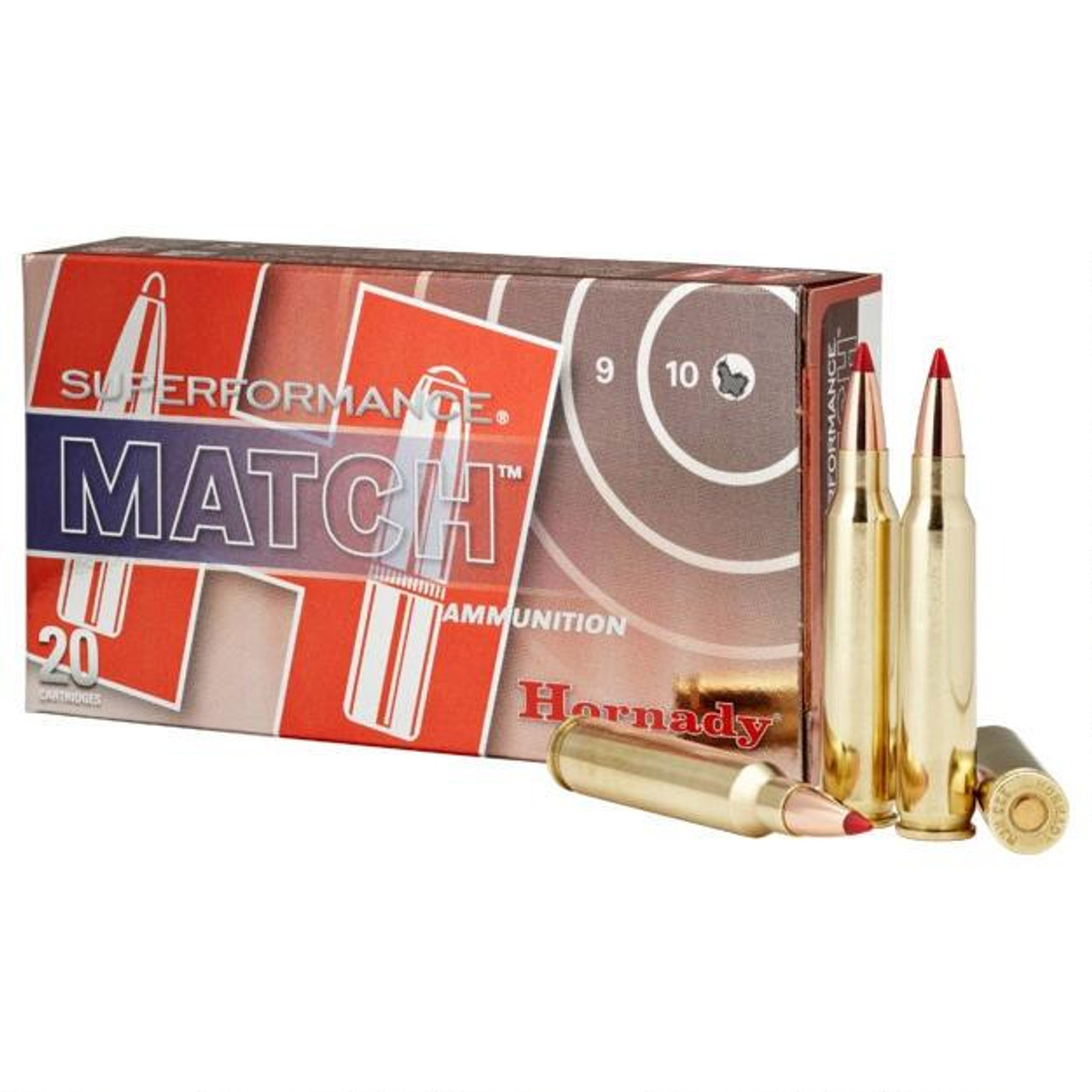 Hornady .308 Winchester Match ELD 168 Gr, 20 Rds