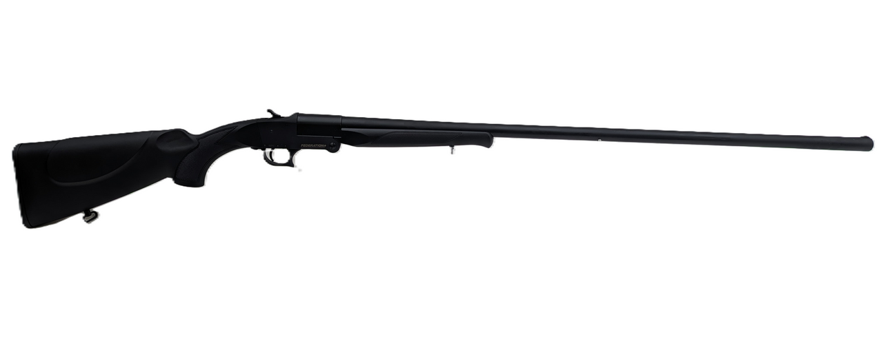 Federation Firearms SB12 Break-Action, 12 Ga 3", 36" Barrel, Synthetic Stock