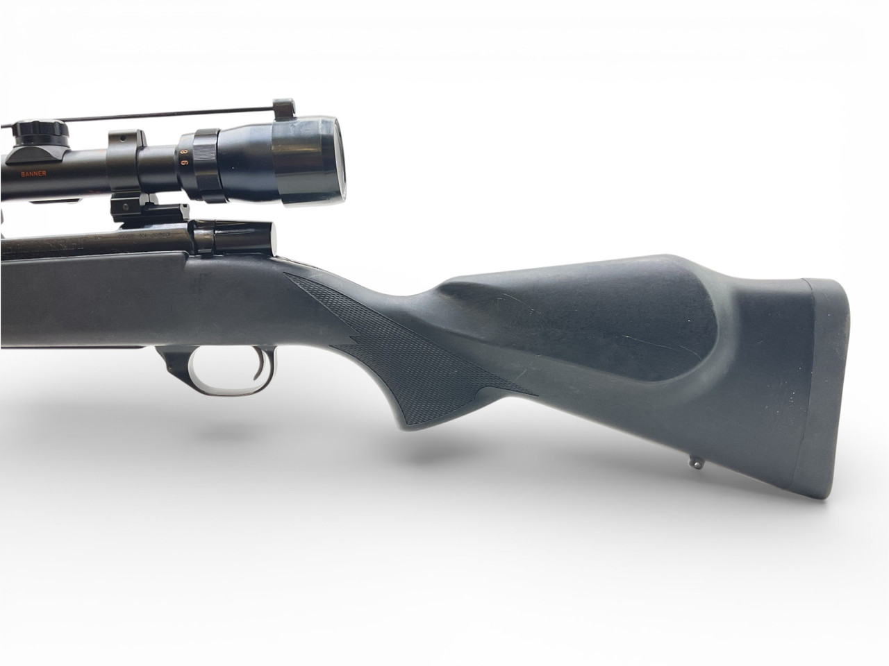 Weatherby Vanguard Bolt Action Rifle .223 Rem 24" Barrel Black Synthetic Stock W/ Bushnell 3-9X40 Scope