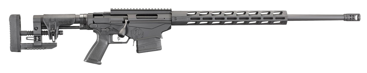 Ruger Precision Bolt Action Rifle, 6.5 Creed, 24" Bbl, Black Adj