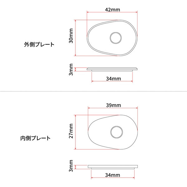 DRC/ZETA/UNIT Flasher Holder Plate - 428854