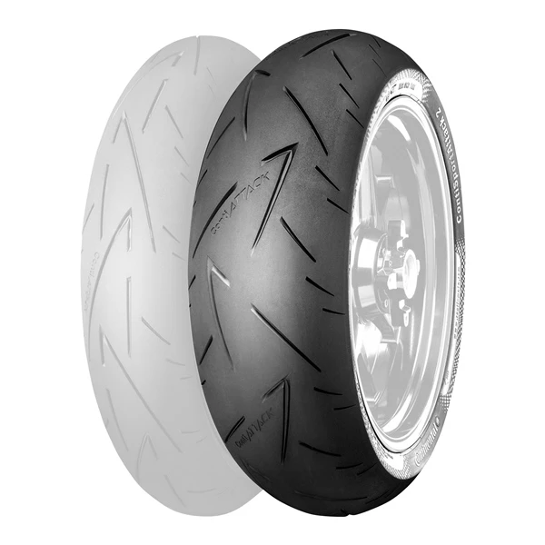 Continental Tire ContiSport Attack 2 - 190/55ZR17 - 422152