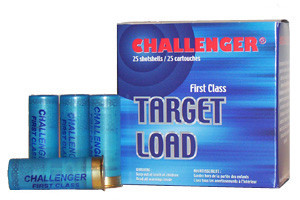 Challenger 12ga, 2 3/4" 1 1/8 oz. #7.5 Target Load, 25rnds