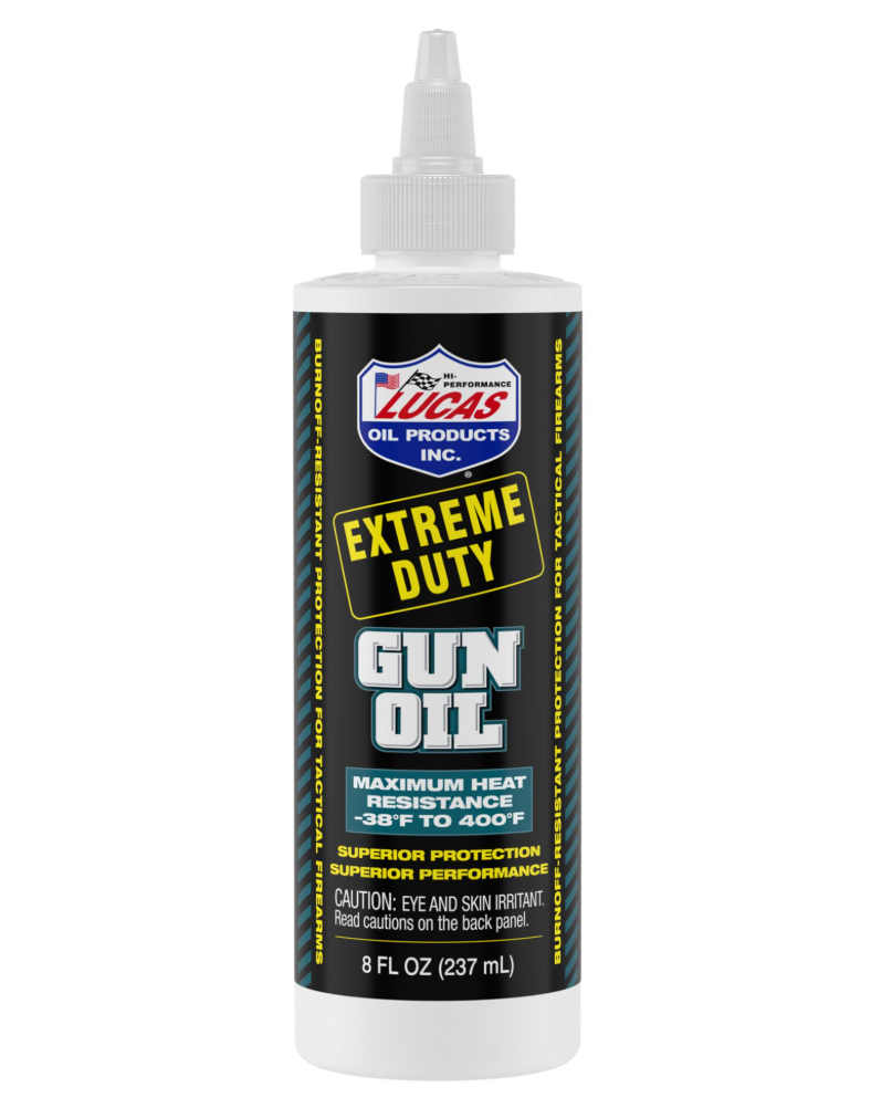 Lucas Oil Extreme Duty Gun Oil, 4 fl oz, Dripper Bottle