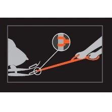 Mountain Lab Snowmobile Pull Strap - 919042