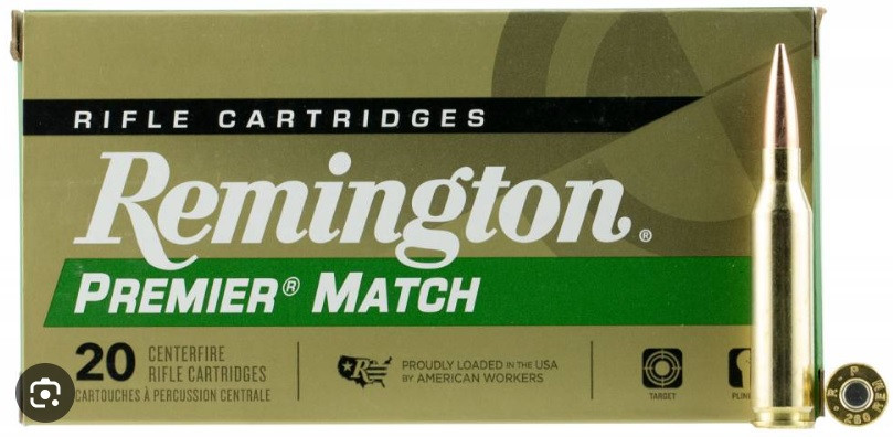 Remington Premier Match 260 Rem, 140 Grain Open Tip BT, 20 Rounds