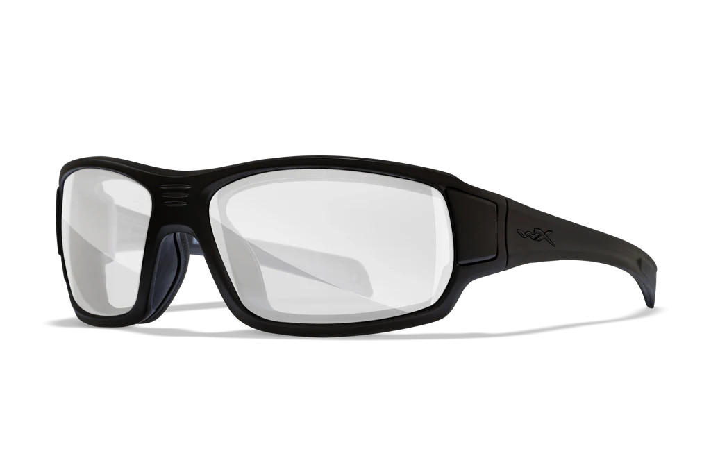 Wiley X Breach, Clear Lenses, Matte Black Frame