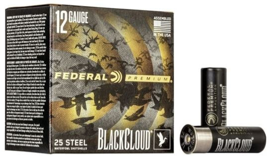 Federal Black Cloud 12ga 3.5", 1 1/2 oz # 2 Shot, 25 Rounds