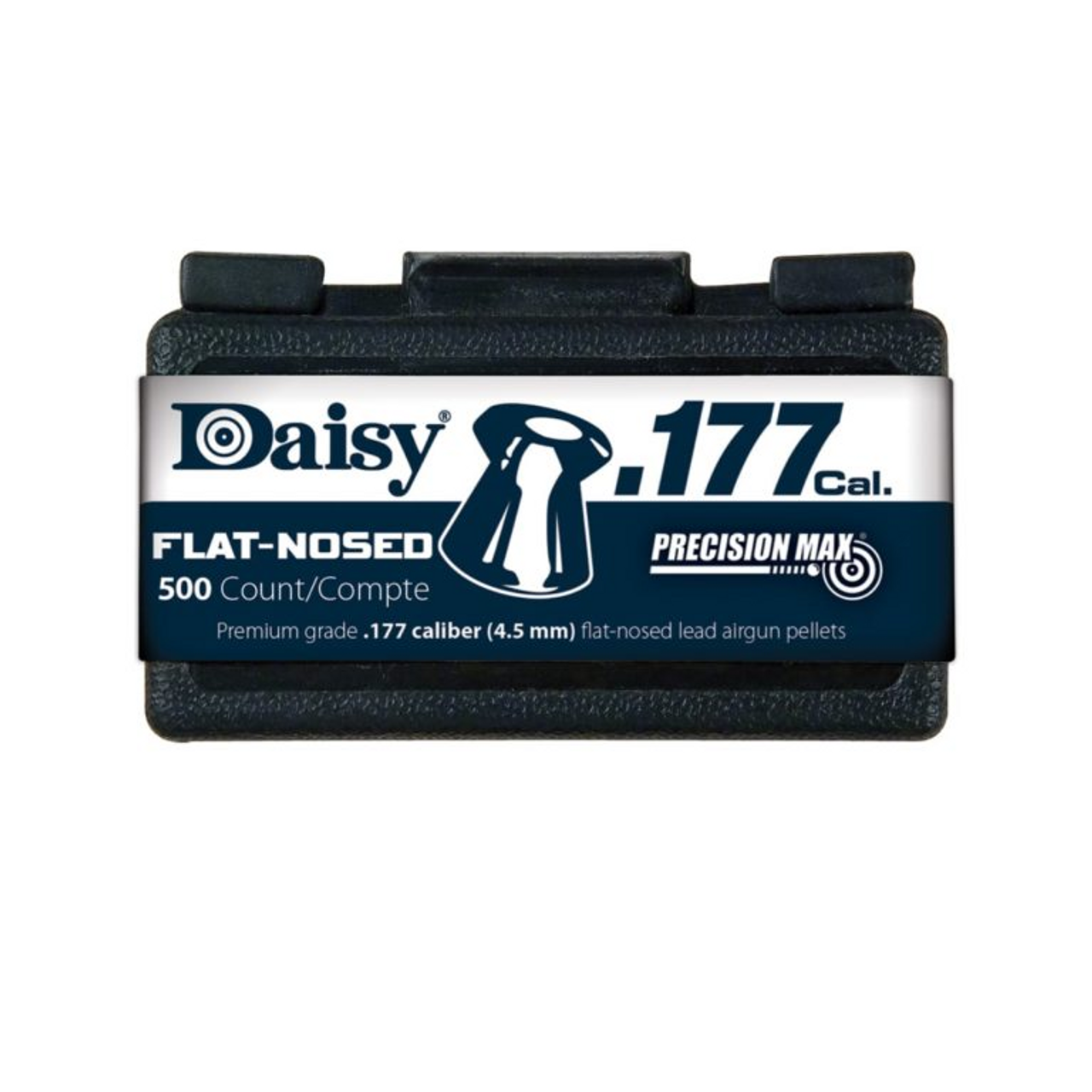 Daisy PrecisionMax .177 Cal. Flat Nosed Pellets, 500 Count