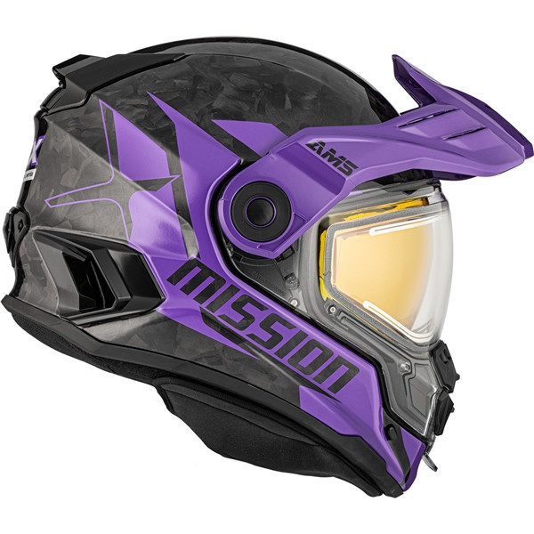 CKX Mission Free-Face Helmet - Carbon limited edition Alaska - 2XL - 518916