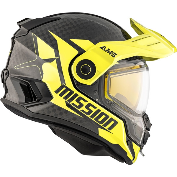 CKX Mission Free-Face Helmet - Carbon Alaska - 2XL - 518026