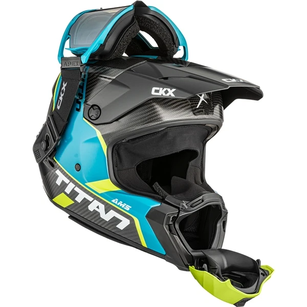 CKX Titan AMS Carbon Helmet Conrod - Apex Goggle included - 3XL - 518987