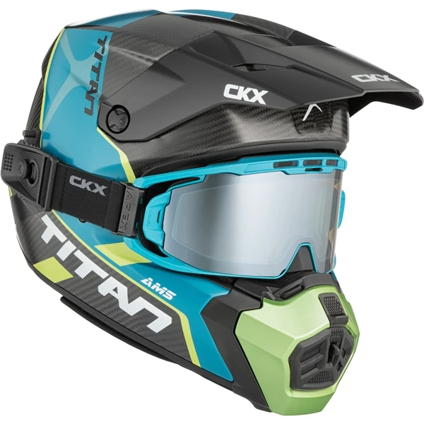 CKX Titan AMS Carbon Helmet Conrod - Apex Goggle included - M - 518983