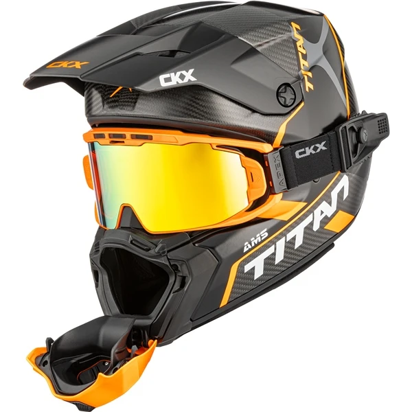 CKX Titan AMS Carbon Helmet Conrod - Apex Goggle included - 3XL - 518967