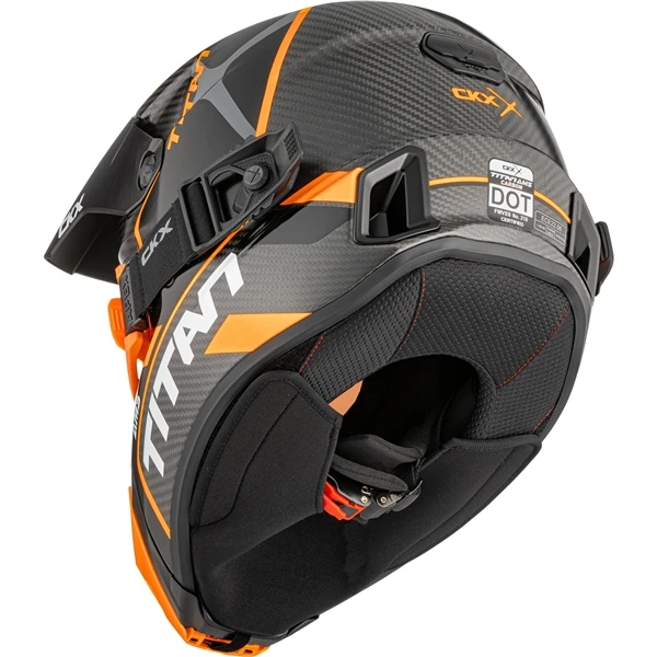 CKX Titan AMS Carbon Helmet Conrod - Apex Goggle included - 2XL - 518966